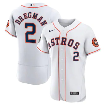 mens nike alex bregman white houston astros 2022 world seri